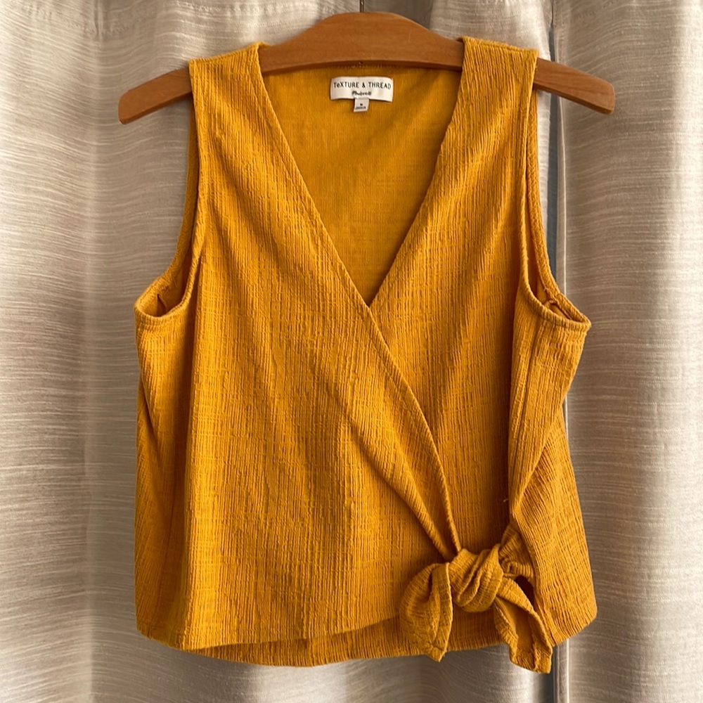 Madewell sleeveless top size M